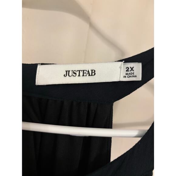 Just Fab High halter jump suit 2X - Picture 6 of 8